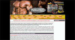 Desktop Screenshot of muscletech.fr